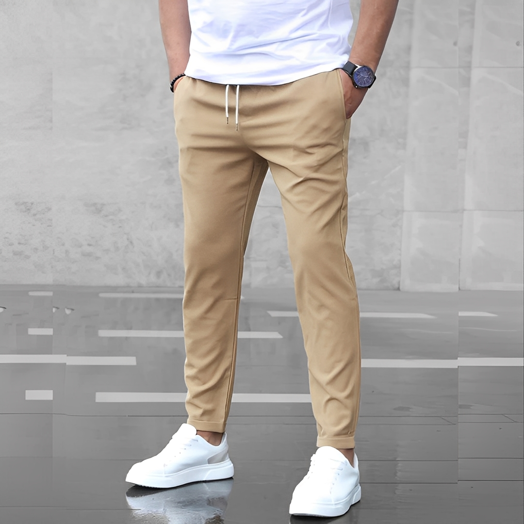 Aljure - Komfortable Herren-Slim-Fit-Hosen