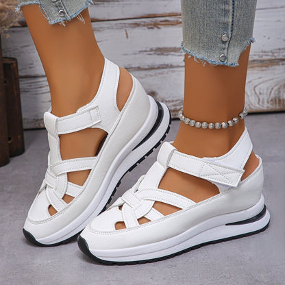 Isobelle - Bequeme Römer-Sandalen mit Damen-Keilabsatz