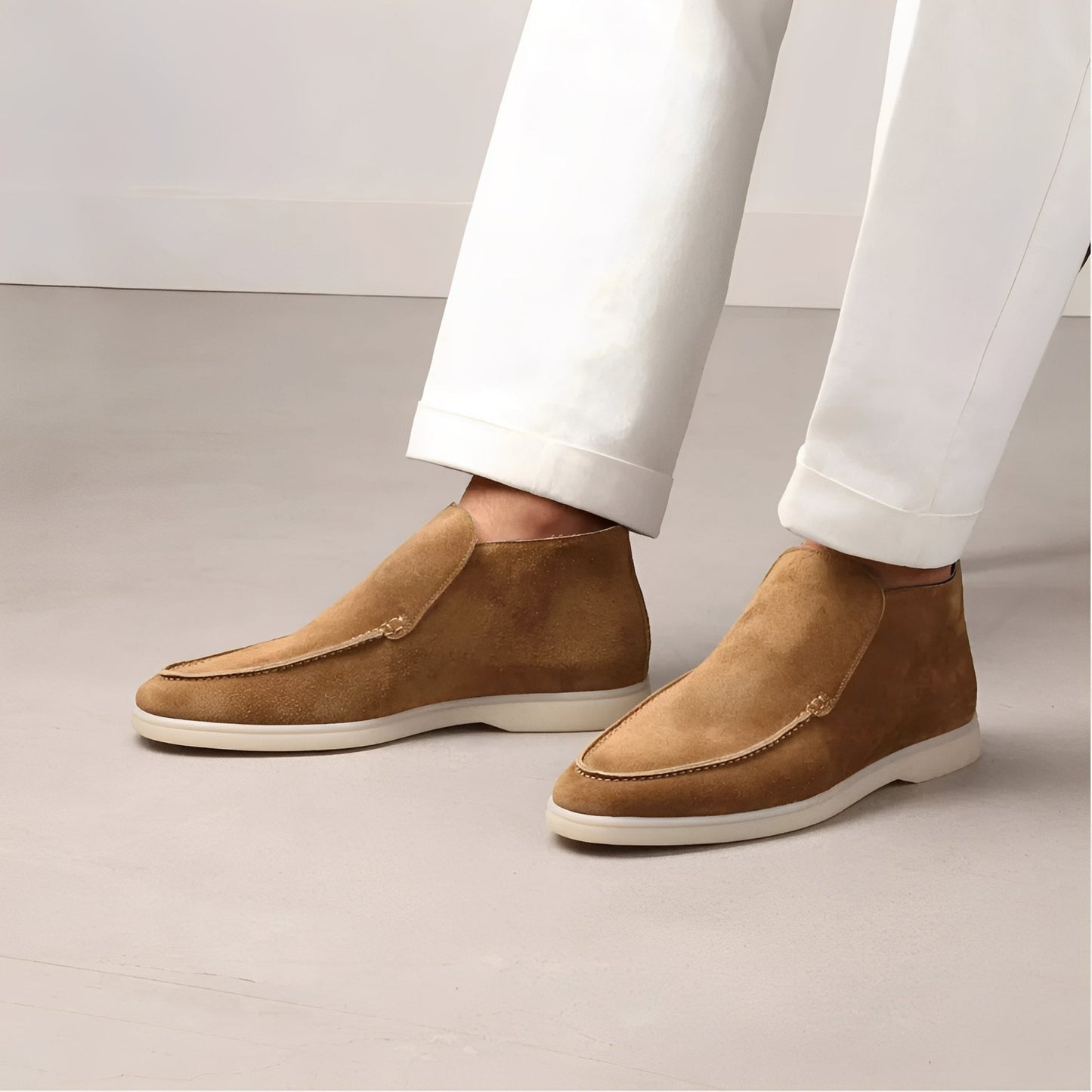 Jimmy - Elegante Wildleder-Loafer für Herren in erstklassiger Qualität