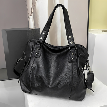 Erika - Moderne große Lederhandtasche für Damen