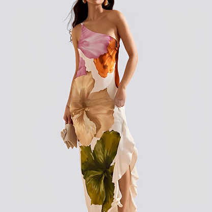 Dorothy - Elegantes Maxikleid mit floralem Muster für Damen