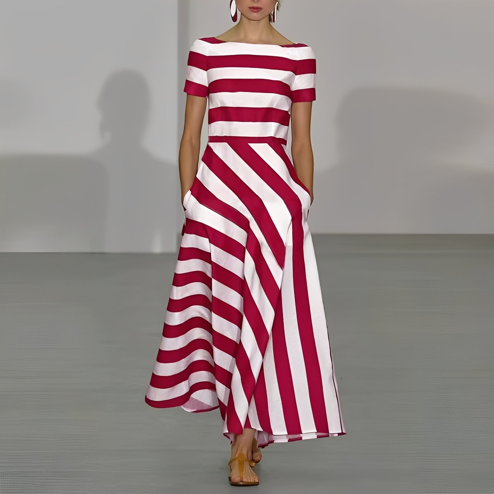 Rebecca - Elegantes Maxikleid in A-Linie für Damen