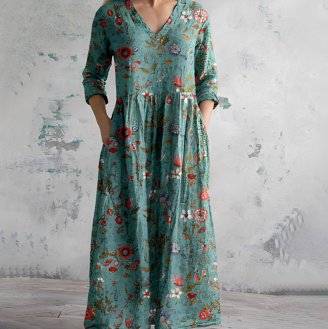 Tiffany - Elegantes Damenkleid mit Print