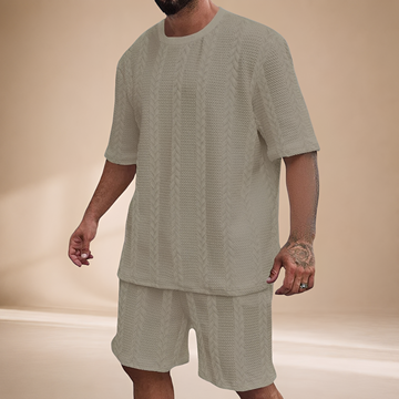 Johnston - Set mit gemütlichem Oberteil und Shorts