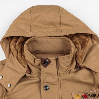 Dawson - Herren-Winterjacke wasserdicht und warm gefüttert mit Fleece