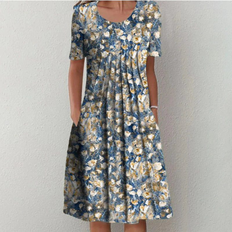 Erin - Stilvolles Kleid mit zartem Blumenmuster