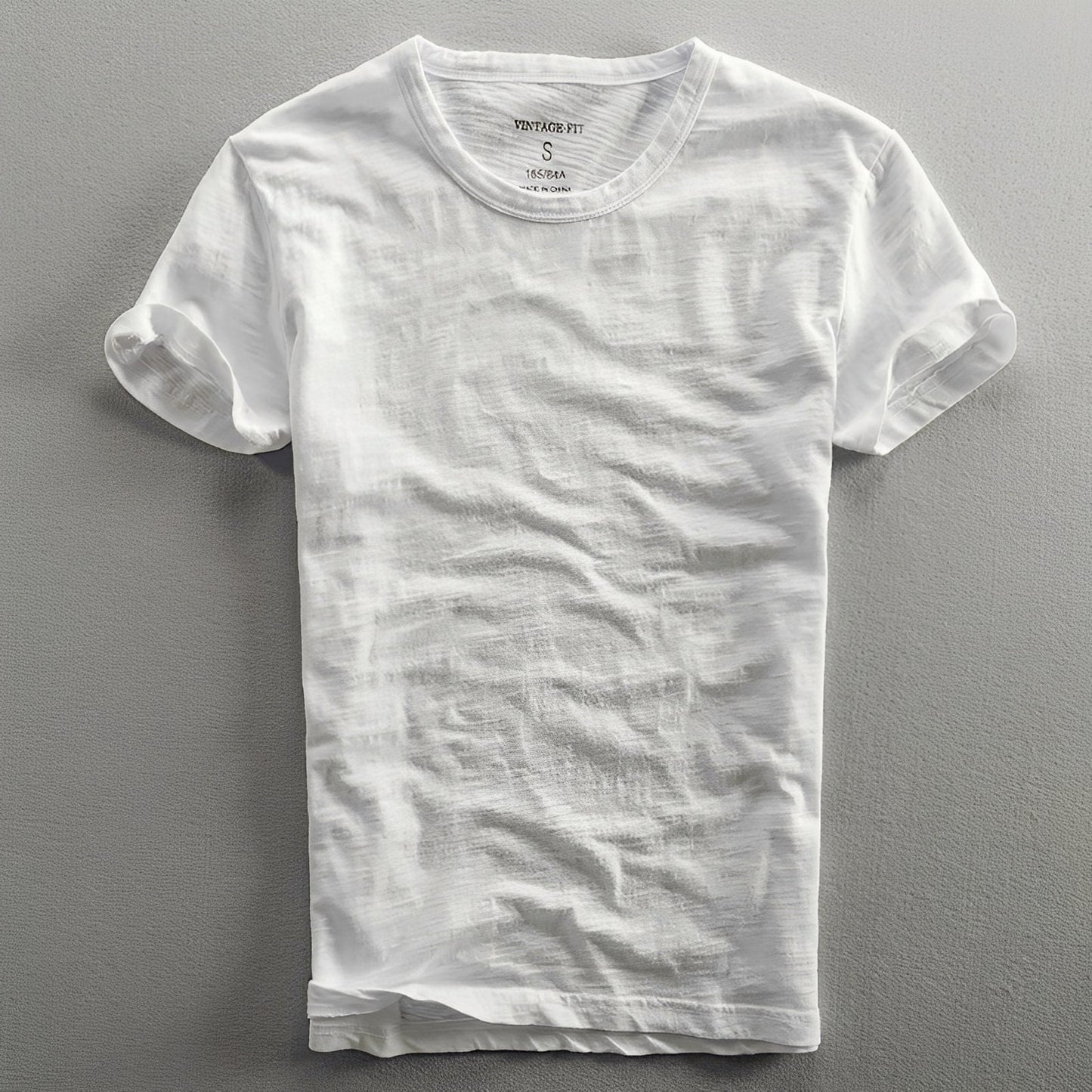 Samuel - Klassisches gewaschenes Herren-T-Shirt