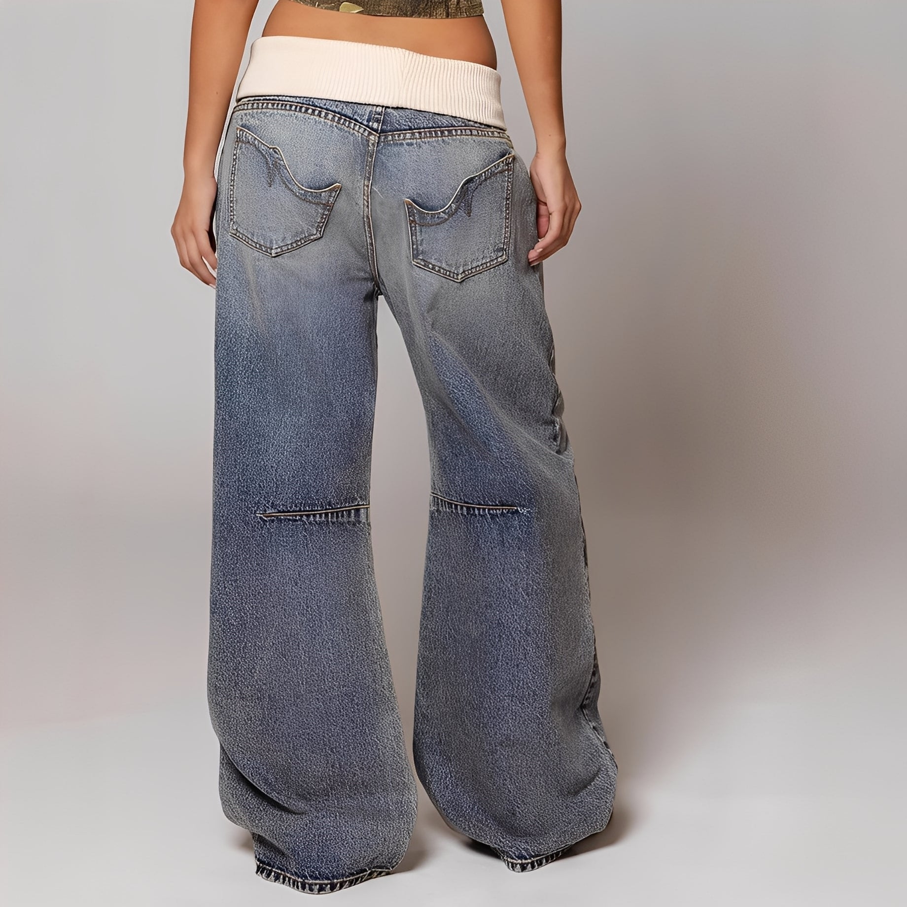 Vanessa - Bequeme Jeans mit weitem Bein