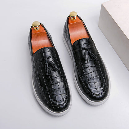 Steven - Modische Leder-Slipper für Männer