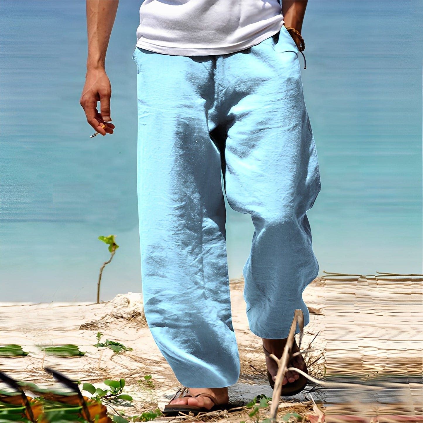 Milan - Komfortable Herren-Leinenhose