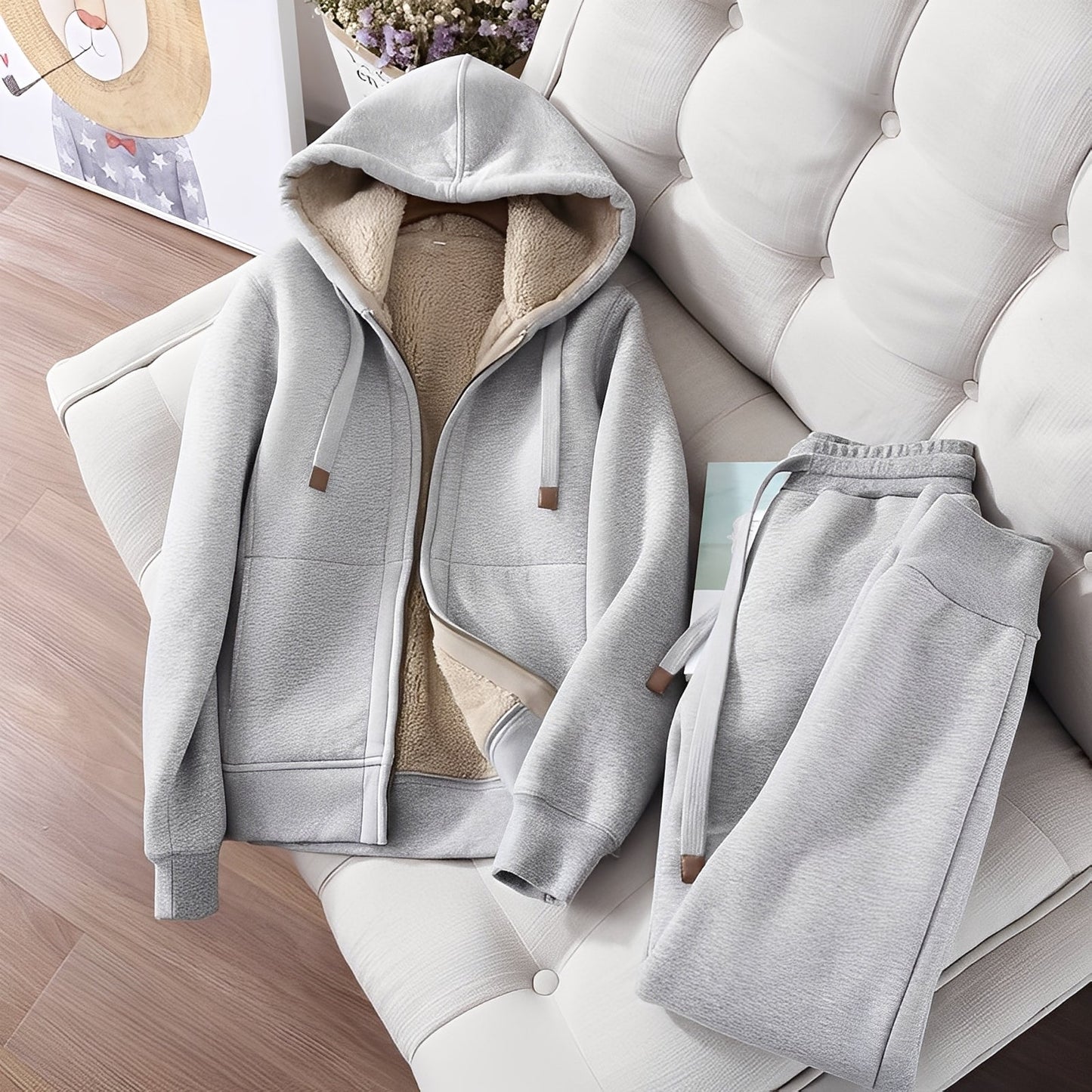 Nadine - Set aus Hoodie und Winterjogginghose