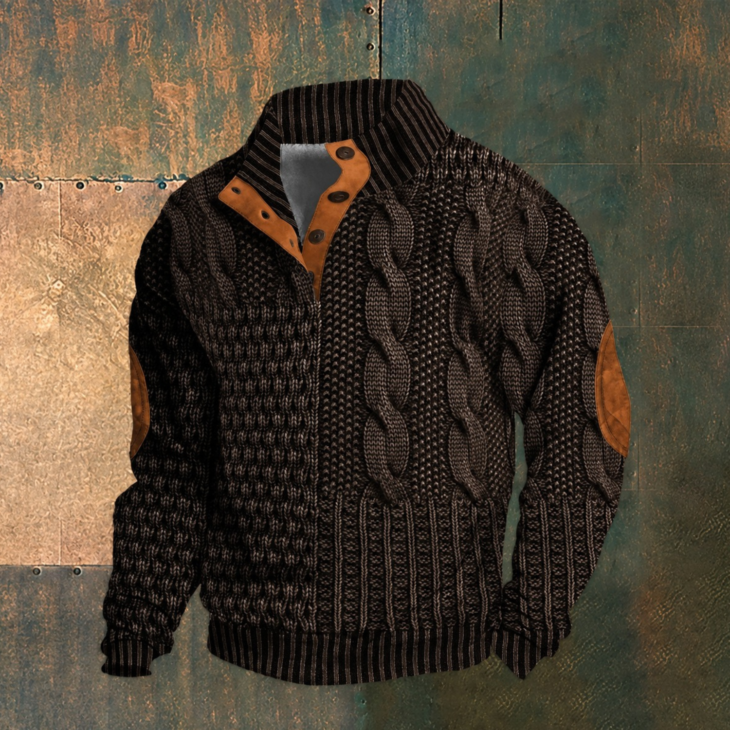 Ronald - Stilvoller, gemütlicher Pullover