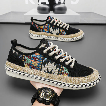 Liam - Modische Sneakers mit Print für Herren