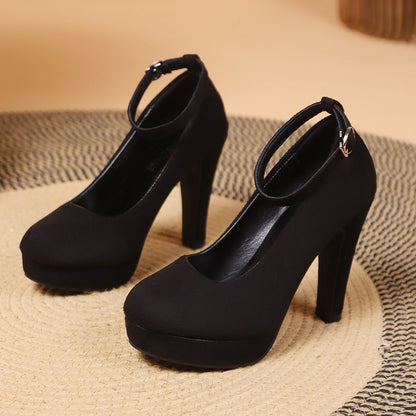 Leona - Modische High Heels mit Schnalle für Damen
