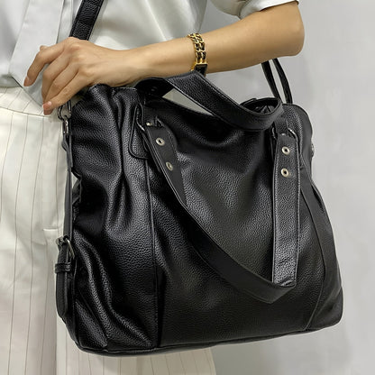 Erika - Moderne große Lederhandtasche für Damen