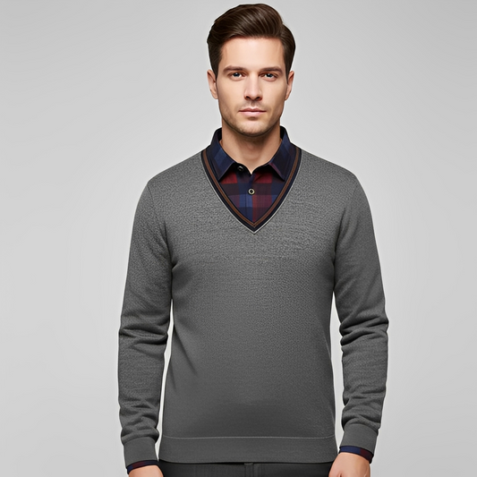 Elezer - Warmer und stilvoller Pullover für Herren