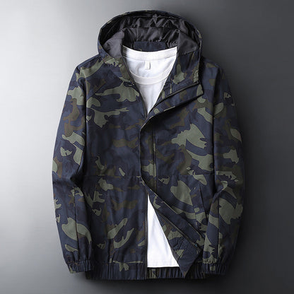Edgar - Herren-Camouflagejacke mit Kapuze im taktischen Look