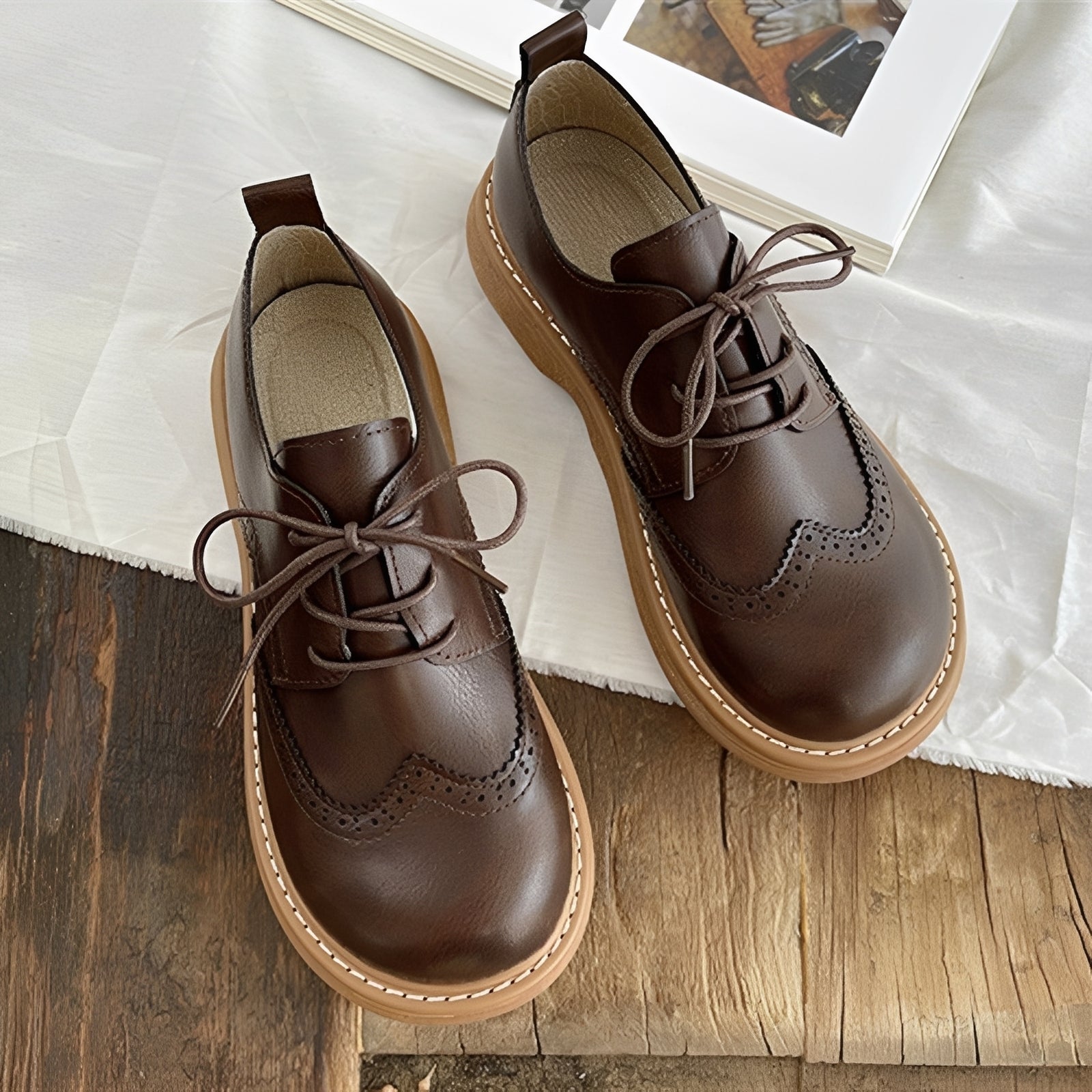 Vanessa - Traditionelle Oxford-Schuhe für Damen