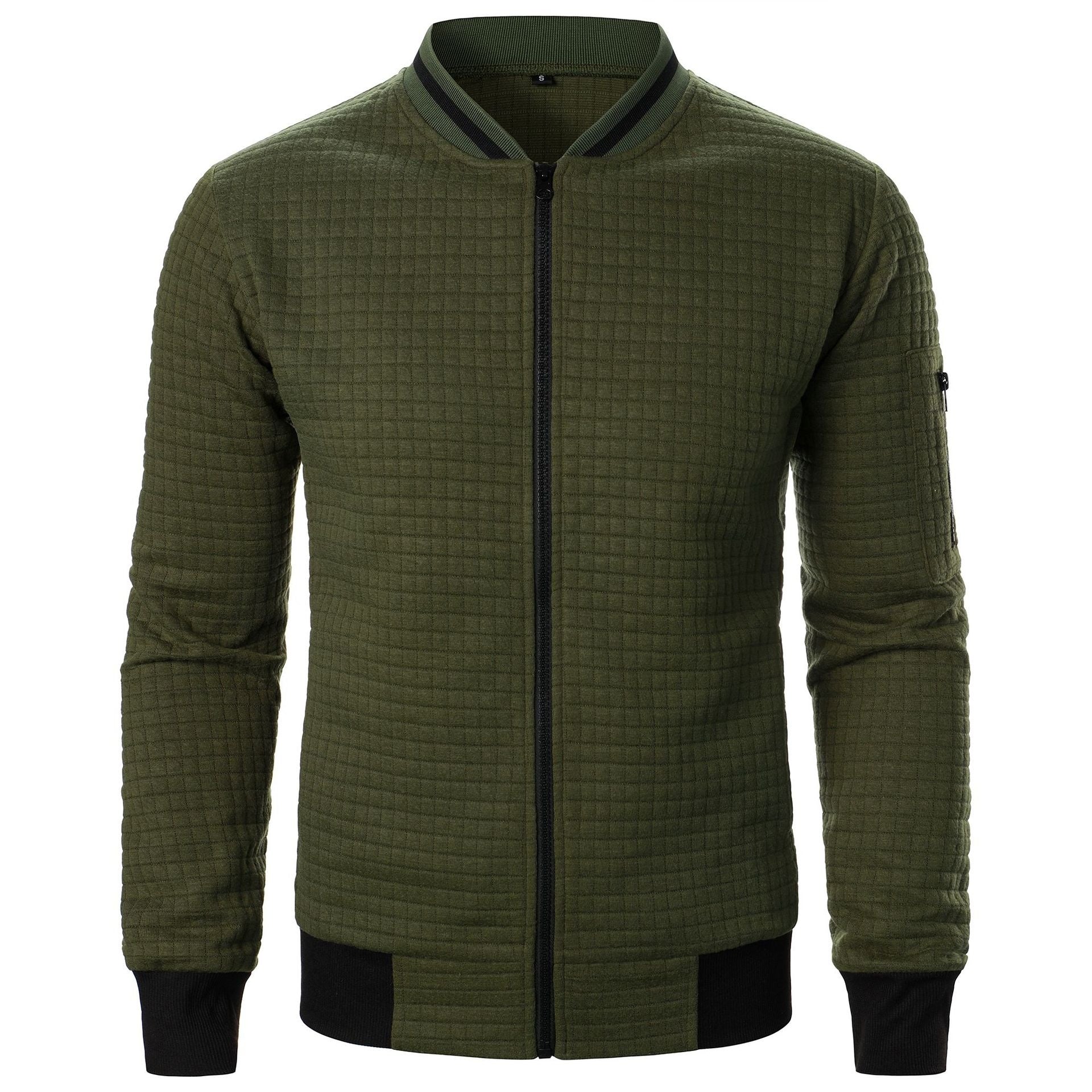 Malcom - Moderner Herrenpullover mit Reißverschluss