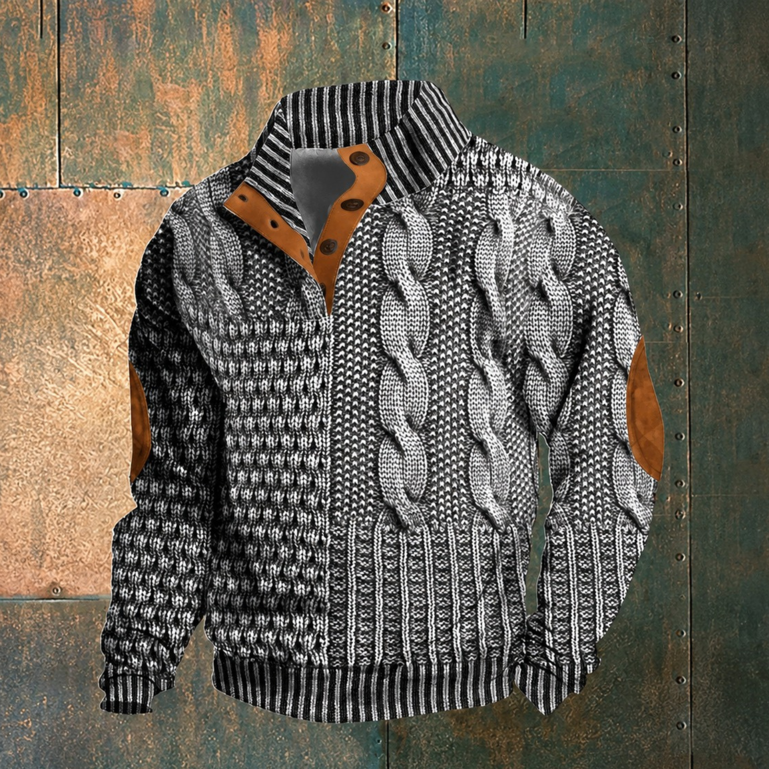Ronald - Stilvoller, gemütlicher Pullover