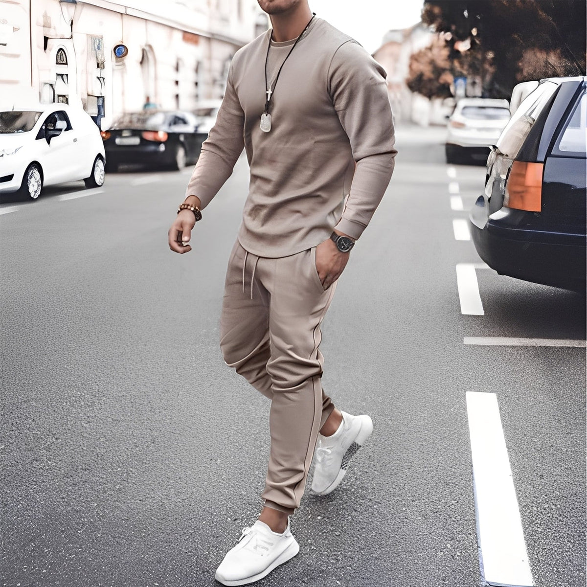 Dwayne - Komfortables und gemütliches Hosen-Set