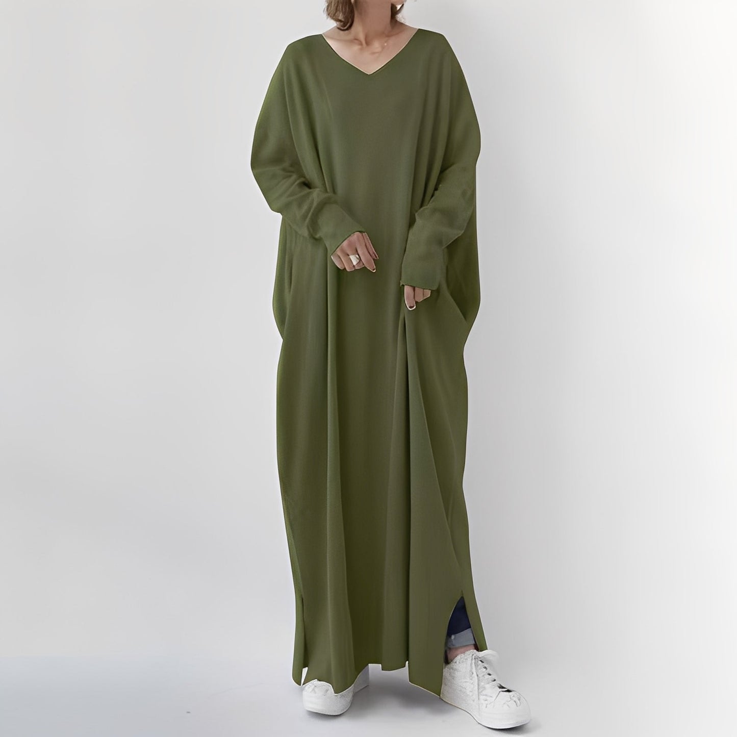 Georgine - Stylisches Damenkleid mit langen Ärmeln
