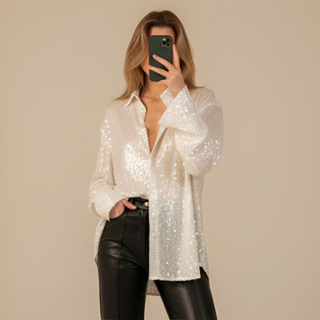 Laurie - Elegante und Stilvolle Oversized-Bluse