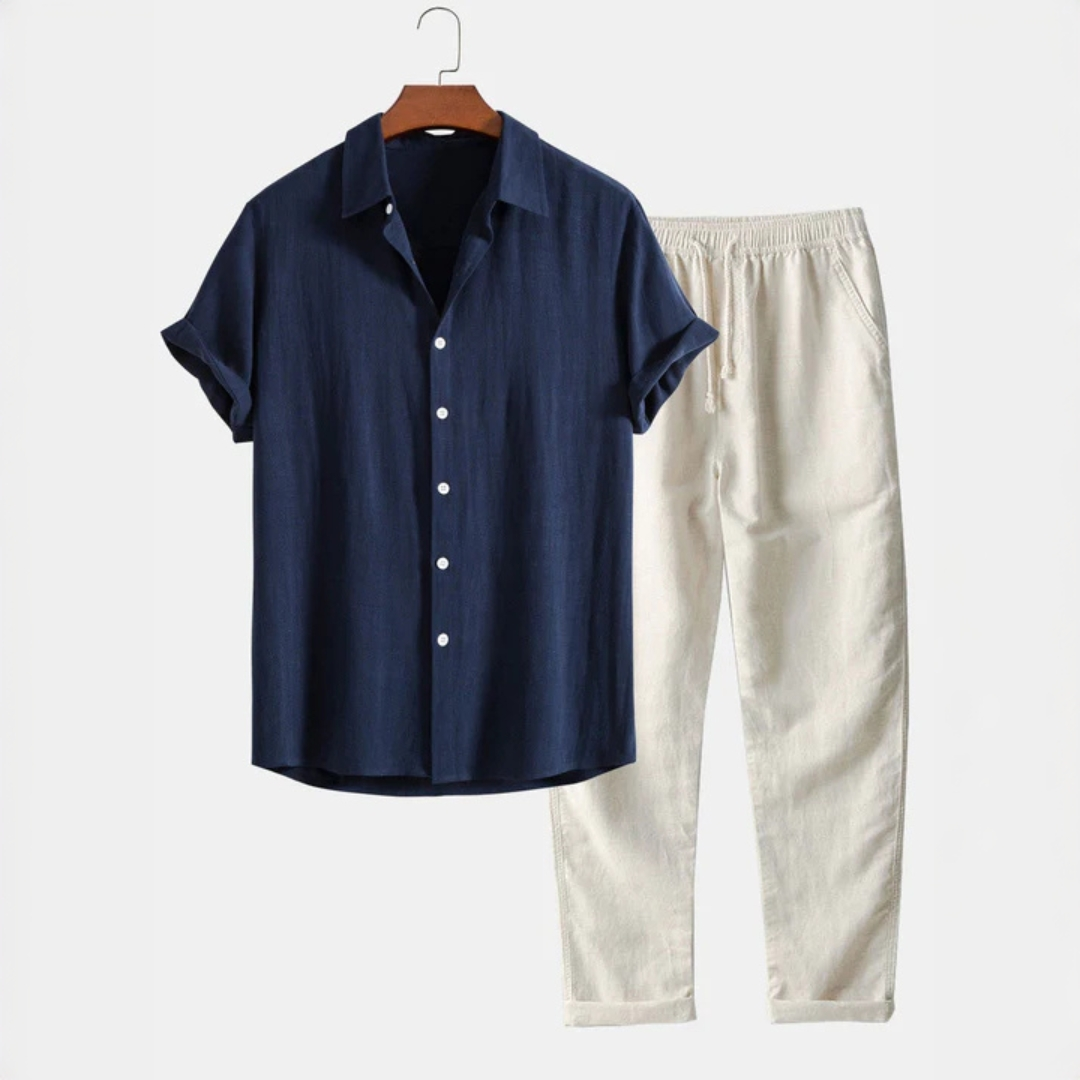 Macserne - Herren-Set aus Polo und Hose, lässig