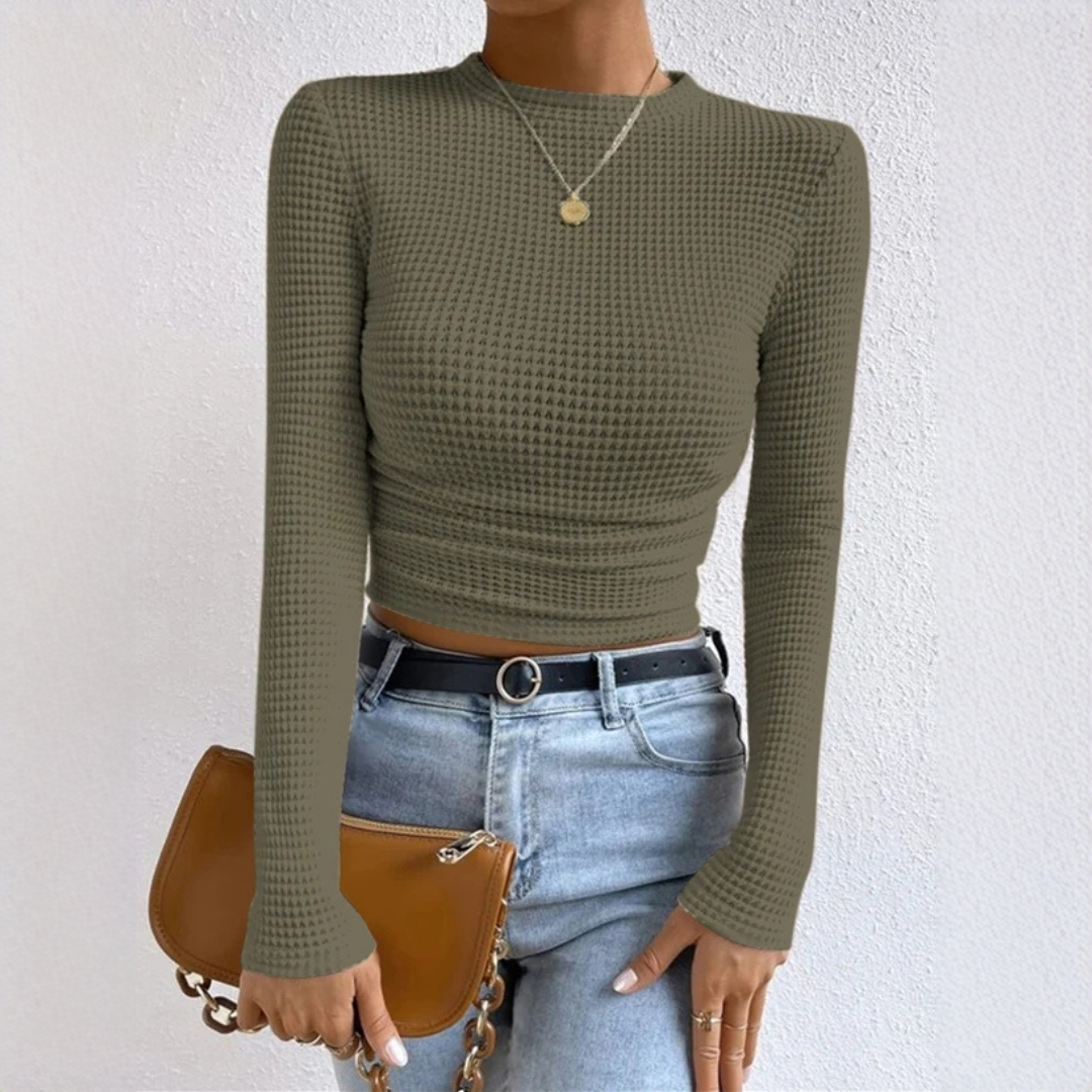 Tessa - Eleganter eng anliegender Pullover