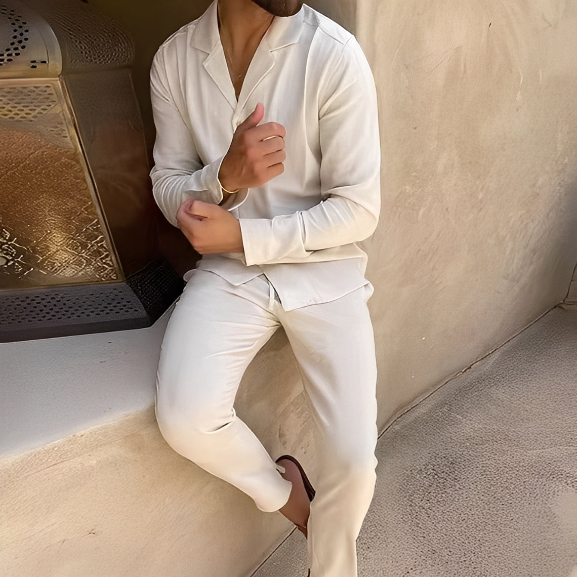 Hadrien - Herren-Anzug mit Top und Hose