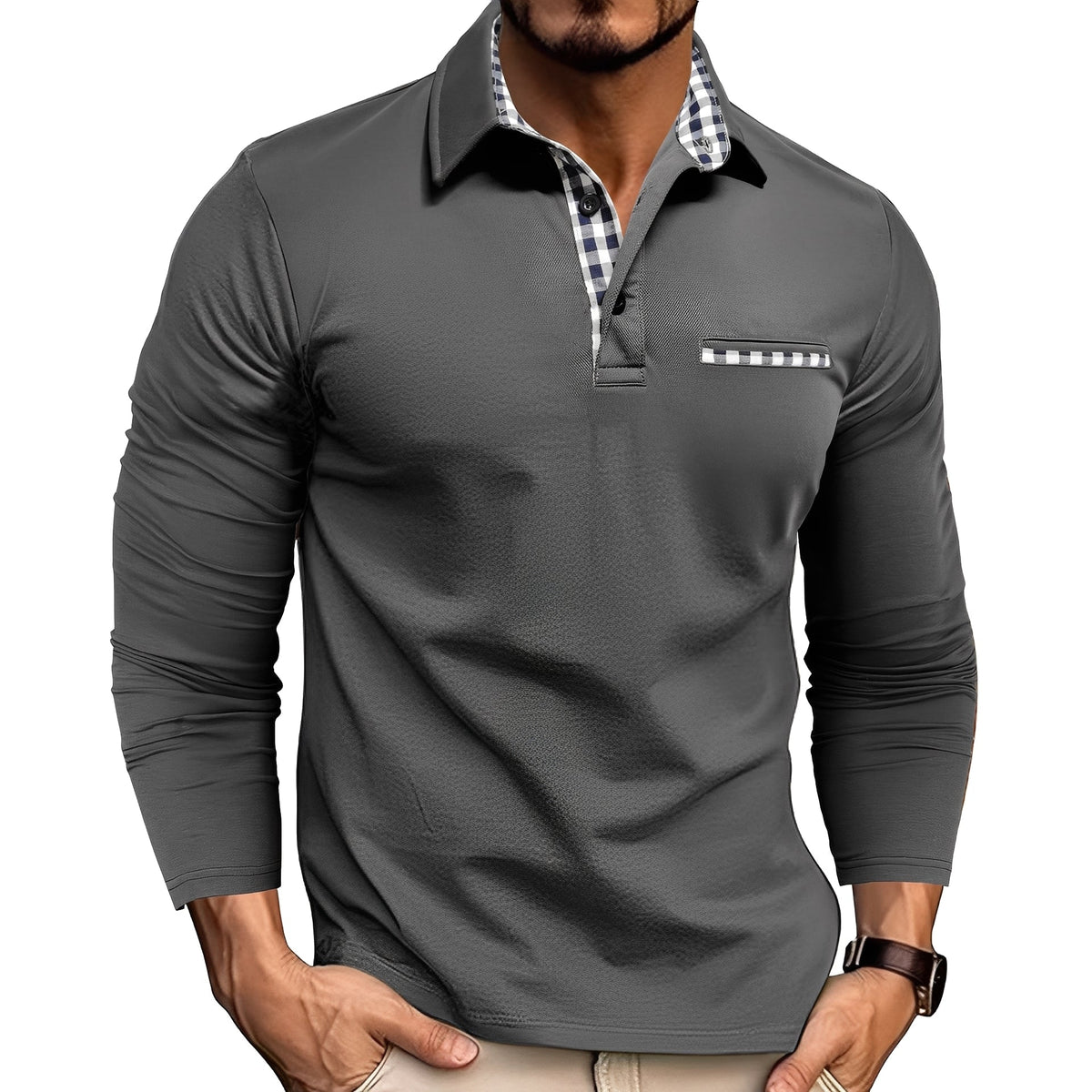 Charel - Beständiges Langarmshirt
