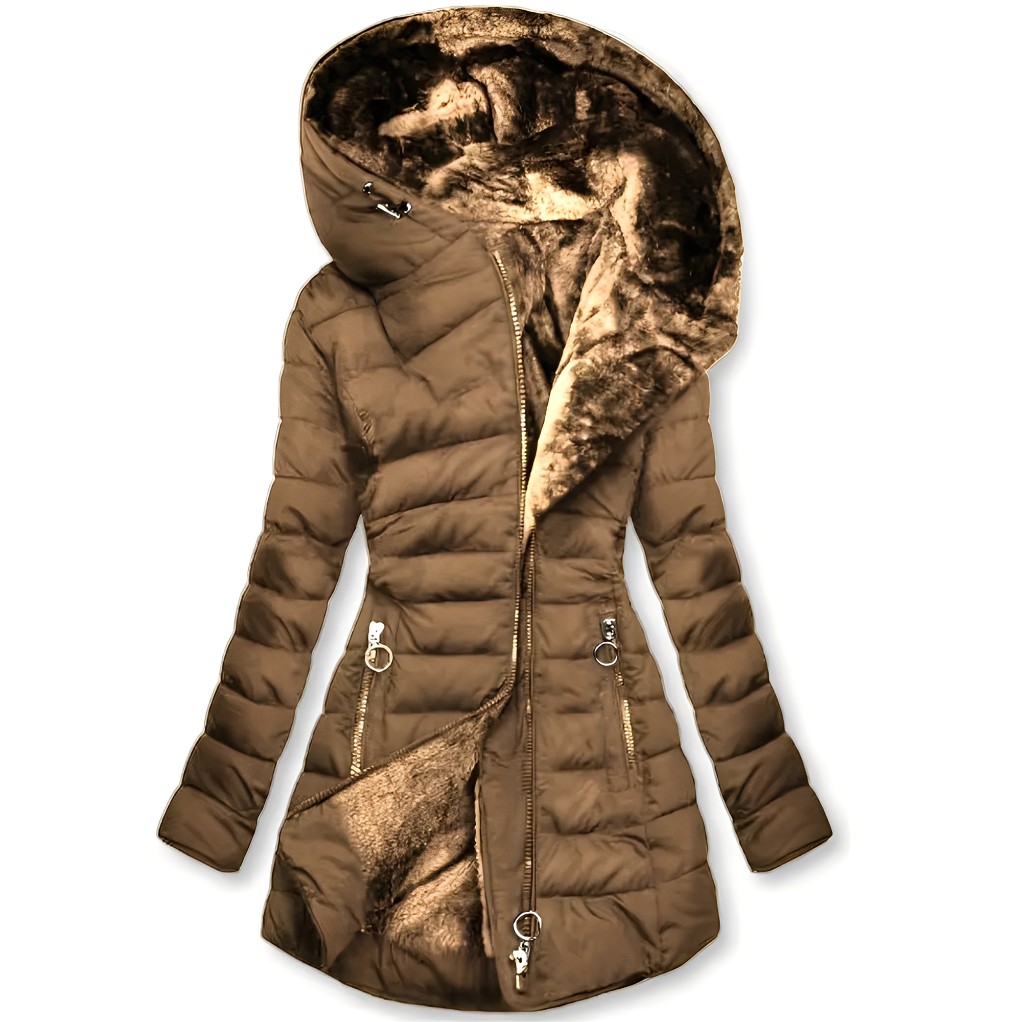 Jasmine - Trendige Damenjacke mit Kapuze
