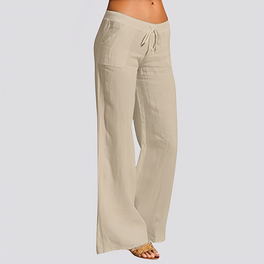 Monica - Komfortable Damenhose mit weitem Bein