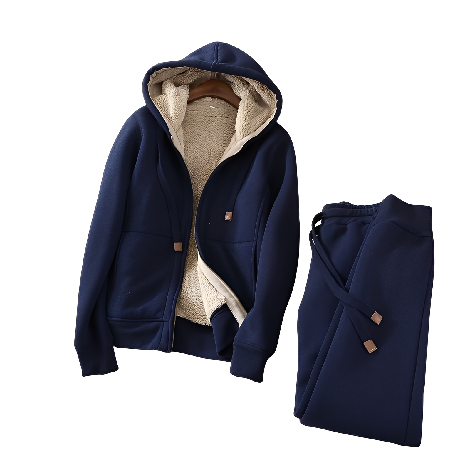 Monica - Komfortables Damen-Set aus Kapuzenpullover und Jogginghose