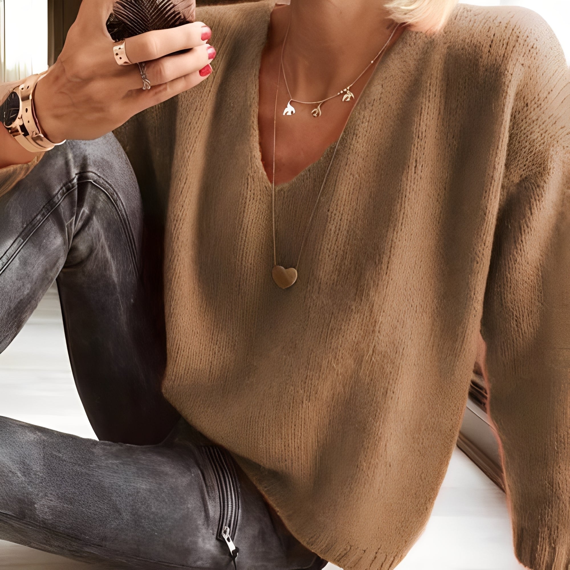 Dorris - Bequemer und warmer Pullover