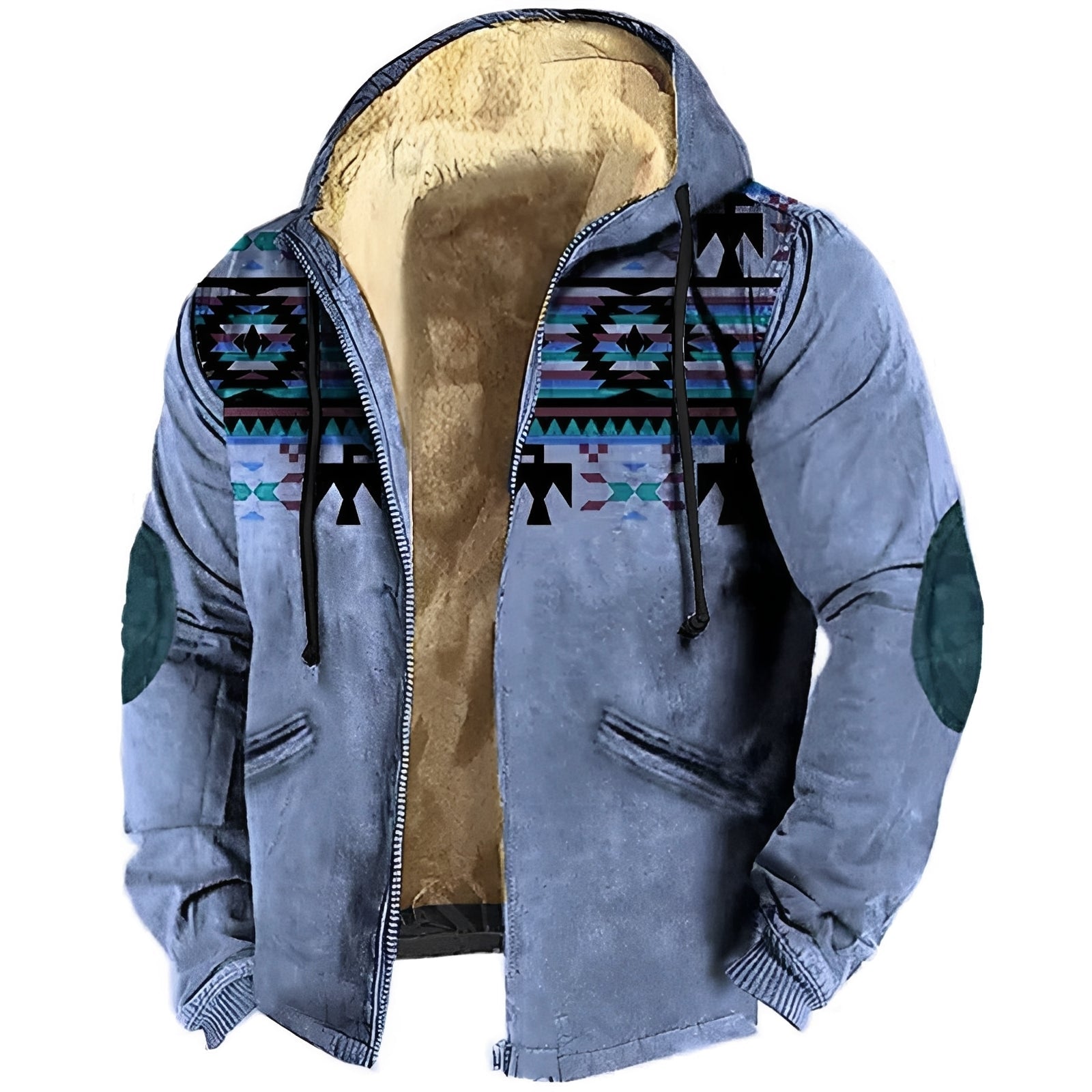 Edwin - Moderner Herren-Hoodie mit Ethno-Muster