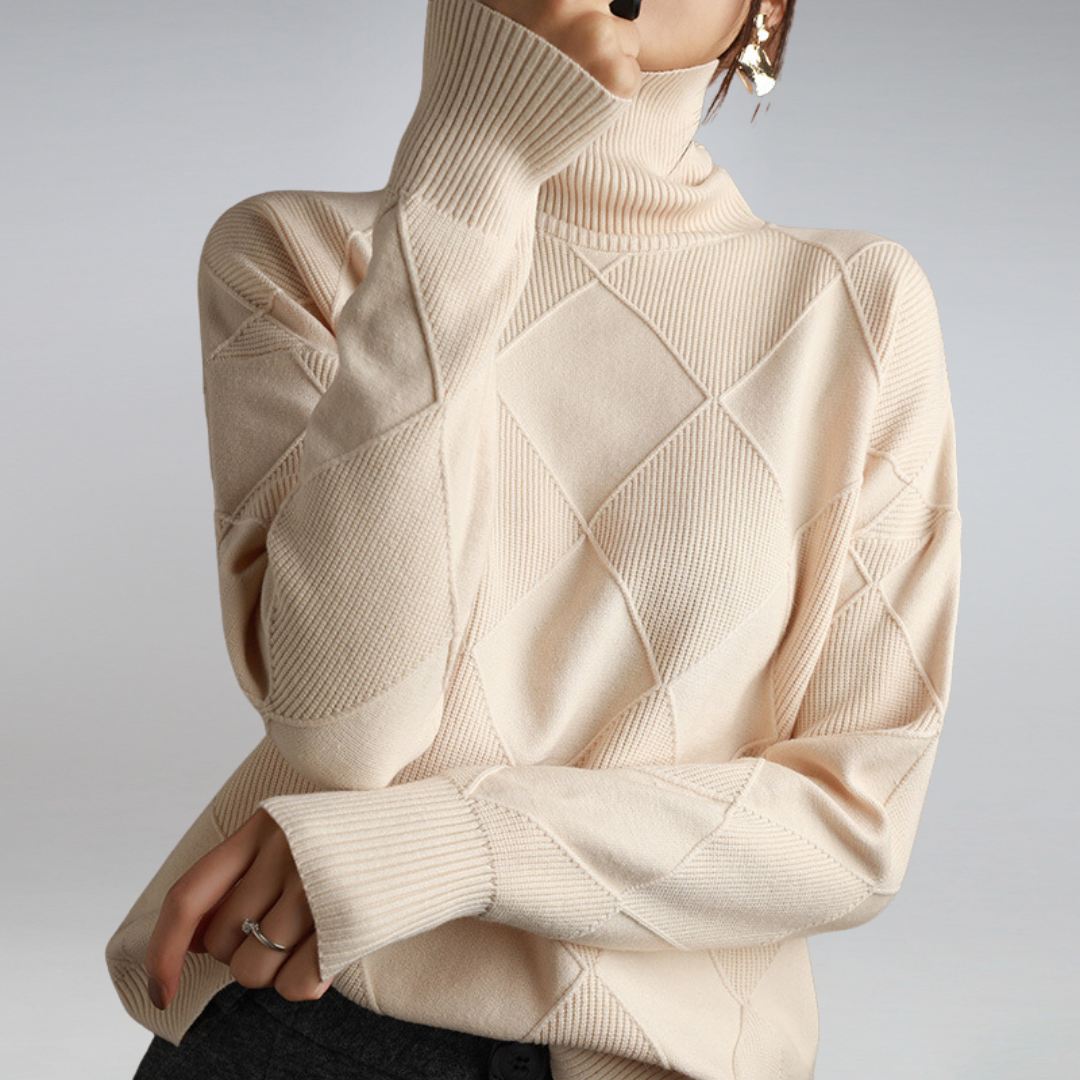 Camille - Damen Rollkragenpullover