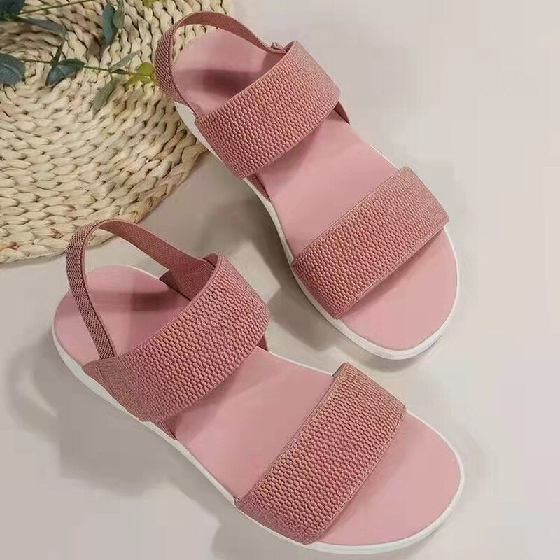 Orthopodiatrie - Orthopädische Sandalen mit Keilabsatz
