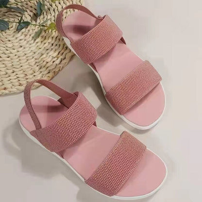 Orthopodiatrie - Orthopädische Sandalen mit Keilabsatz