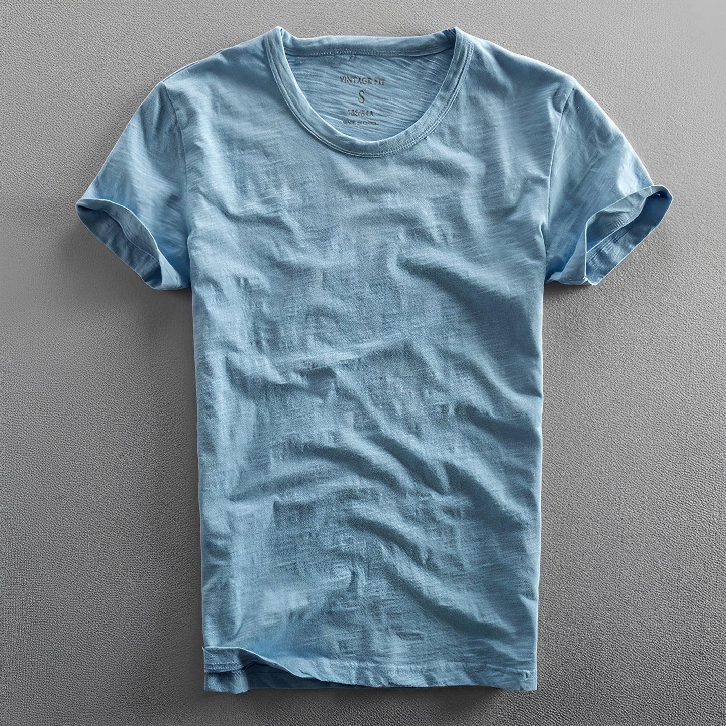 Samuel - Klassisches gewaschenes Herren-T-Shirt