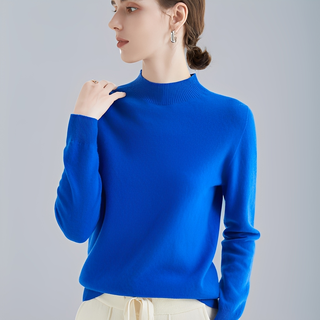 Chrystellene – Komfortabler Damen-Rollkragenpullover