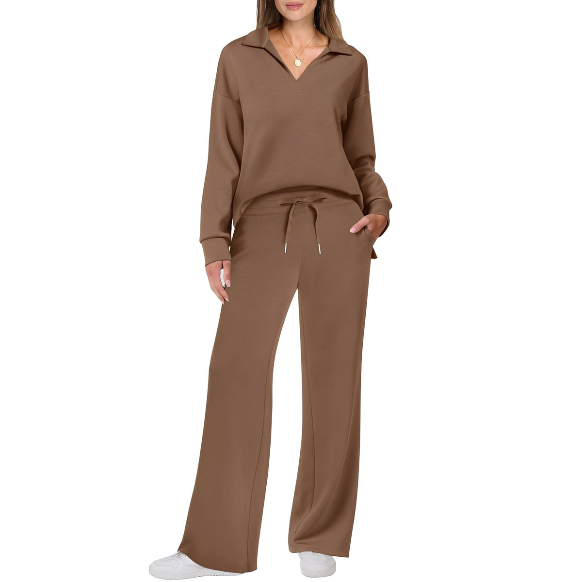 Carmena - Bequemes und warmes Hosen-Set