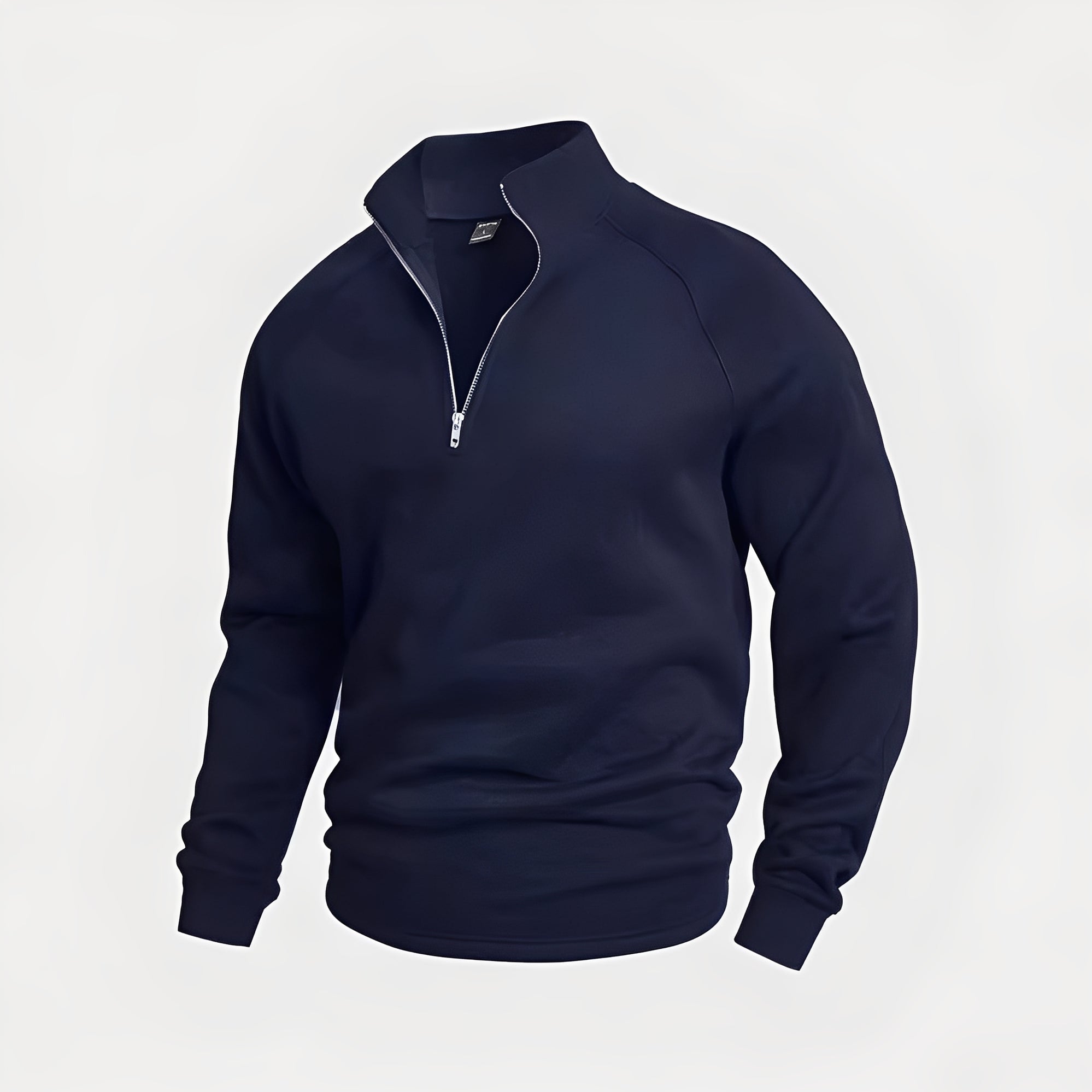 Wiley - Bequemes Herren-Sweatshirt mit Reißverschluss