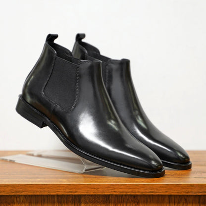Jeremy - Formale Chelsea-Stiefel aus Leder für Herren