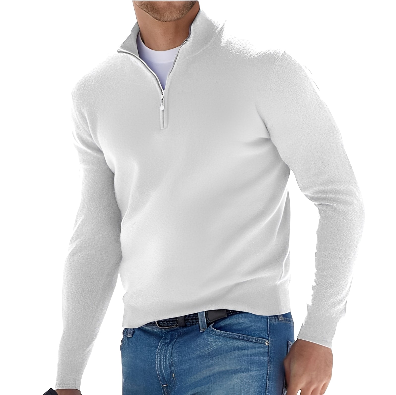 Nash - Pullover mit halbem Zipper für den Alltag