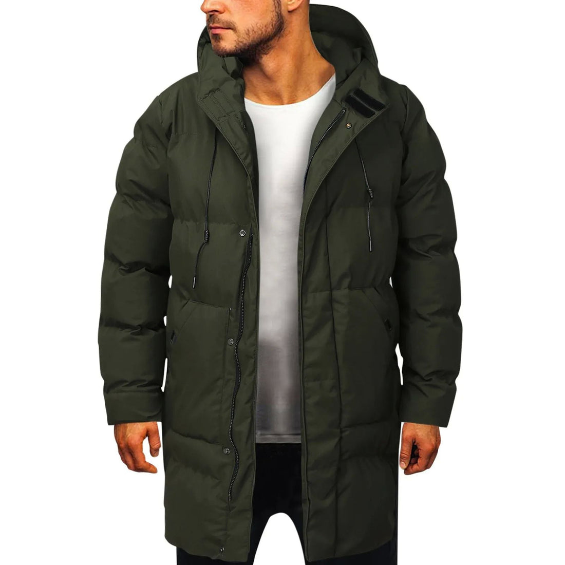 Robert - Herren-Daunenjacke mit Kapuze für kalte Tage