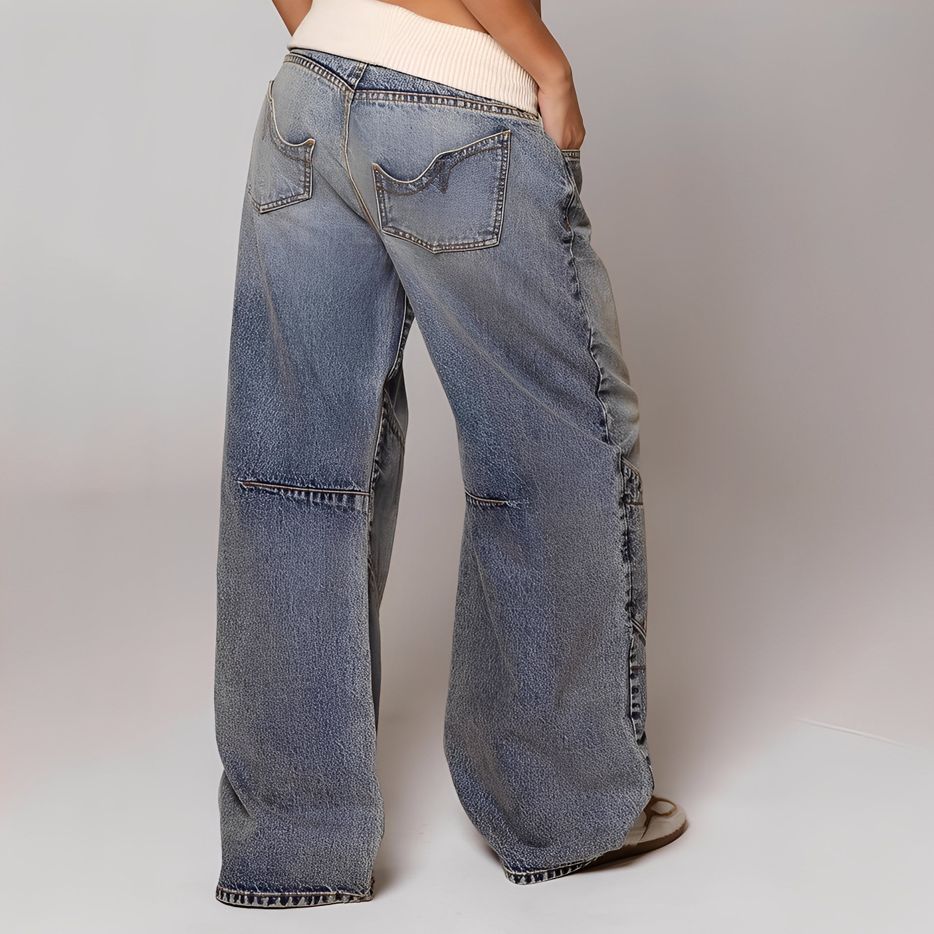 Vanessa - Bequeme Jeans mit weitem Bein