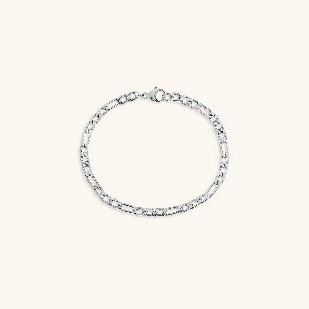 Saturn - Armband aus goldener Kette