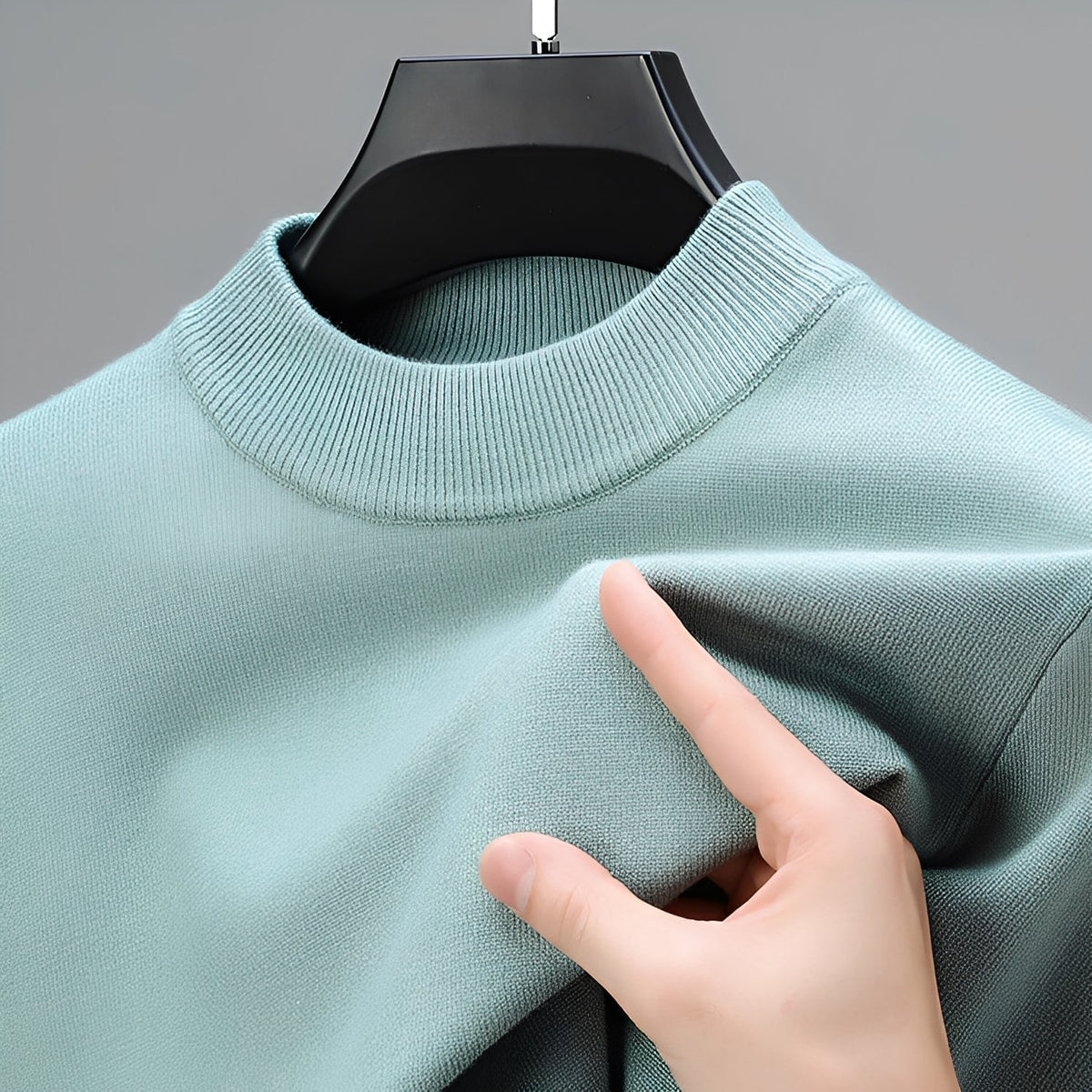 Davis – Eleganter Pullover für Herren mit Abschluss unten