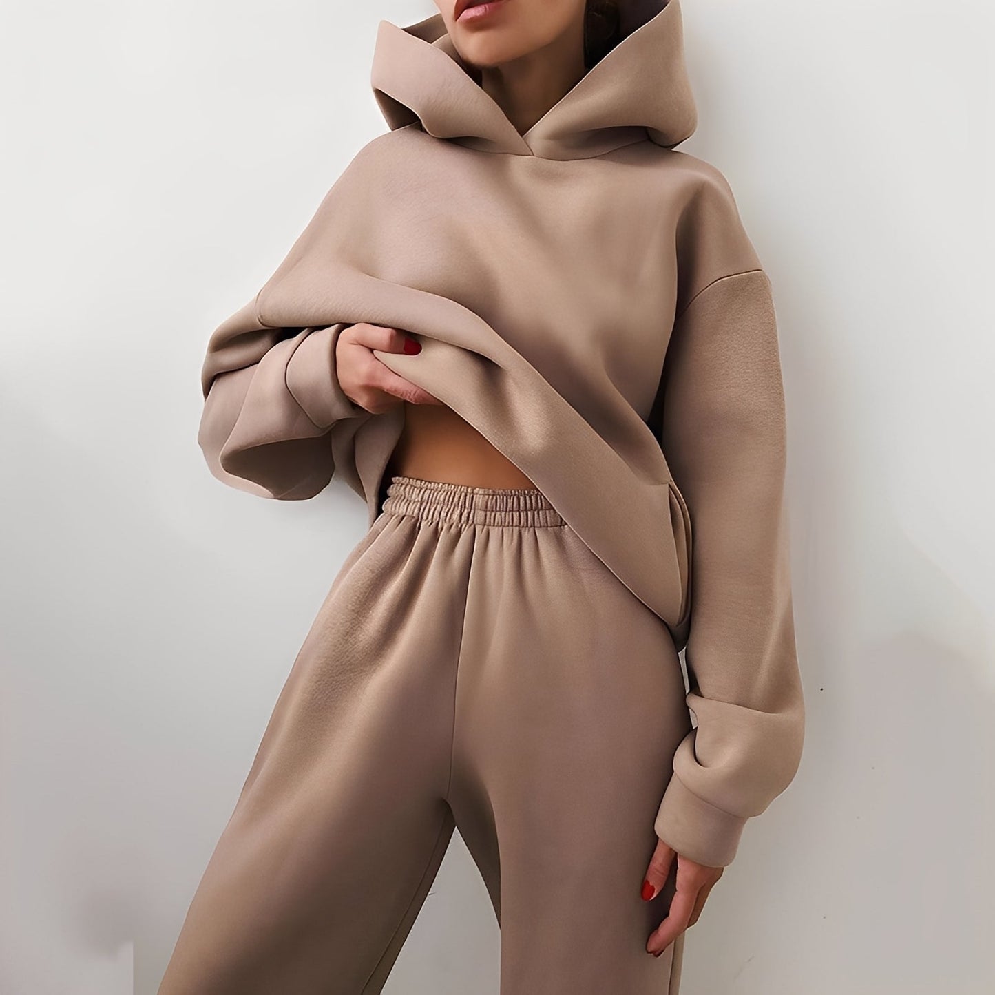 Wenona - Komfortables Hoodie-Freizeitset für Damen